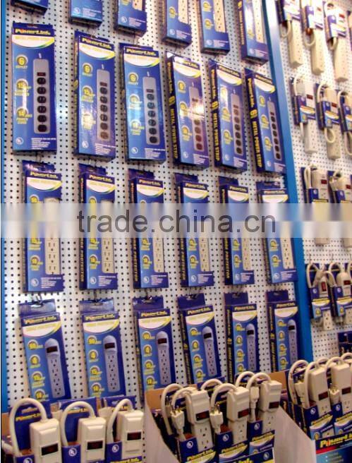 H50234 6 outlet Power Electrical Wall Plug Socket Surge Protector
