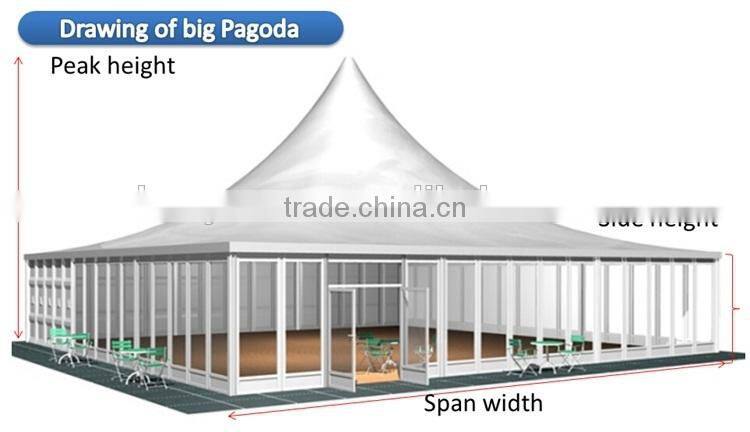 Pagoda tent for beach party wedding birthday for sale