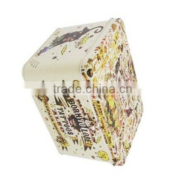 rectangular hot sale tin gift box