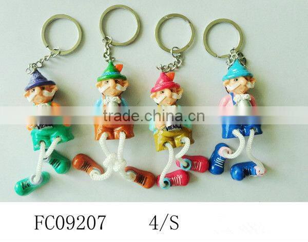 Resin custom key chain personalized