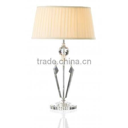 elegant crystal decorations antique table lamp