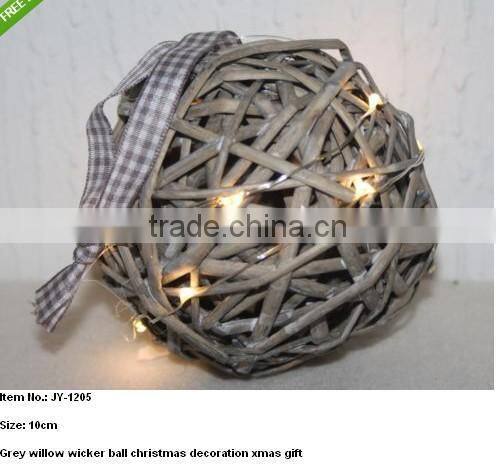 Colorful Balls for wicker christmas decorations wholesale
