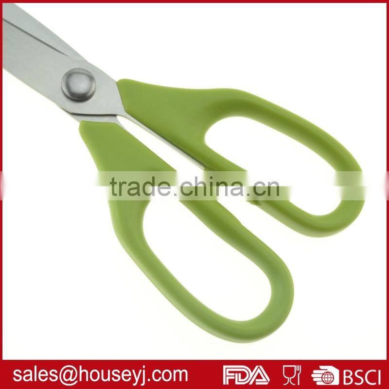 stainless steel Japan universal kitchen scissors with pp plastic handle