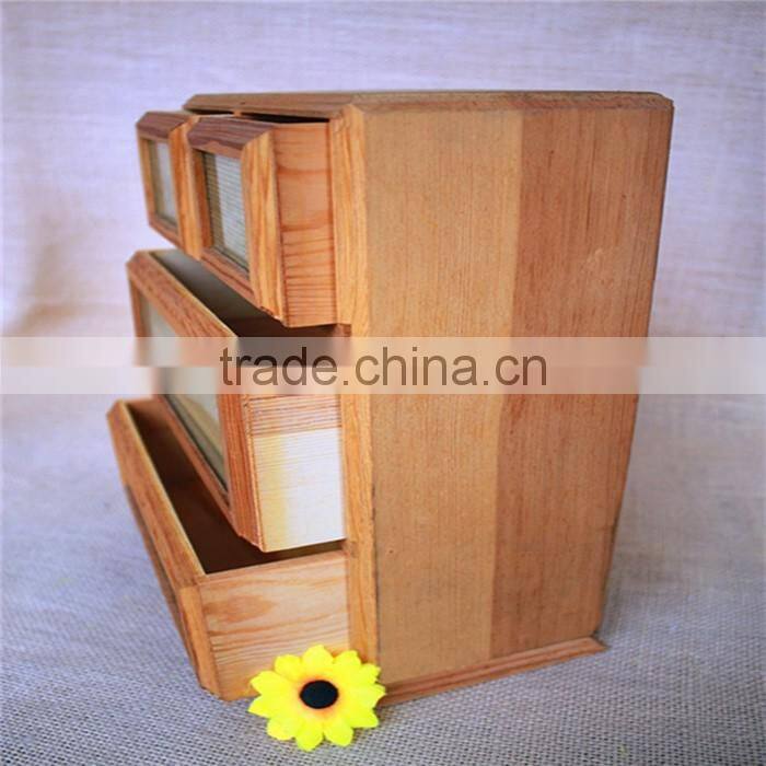 Hanging drawer drawer unfinished small wooden drawers aircraft wood drawer for sale