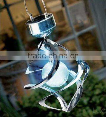 colour changing wind spinner solor light