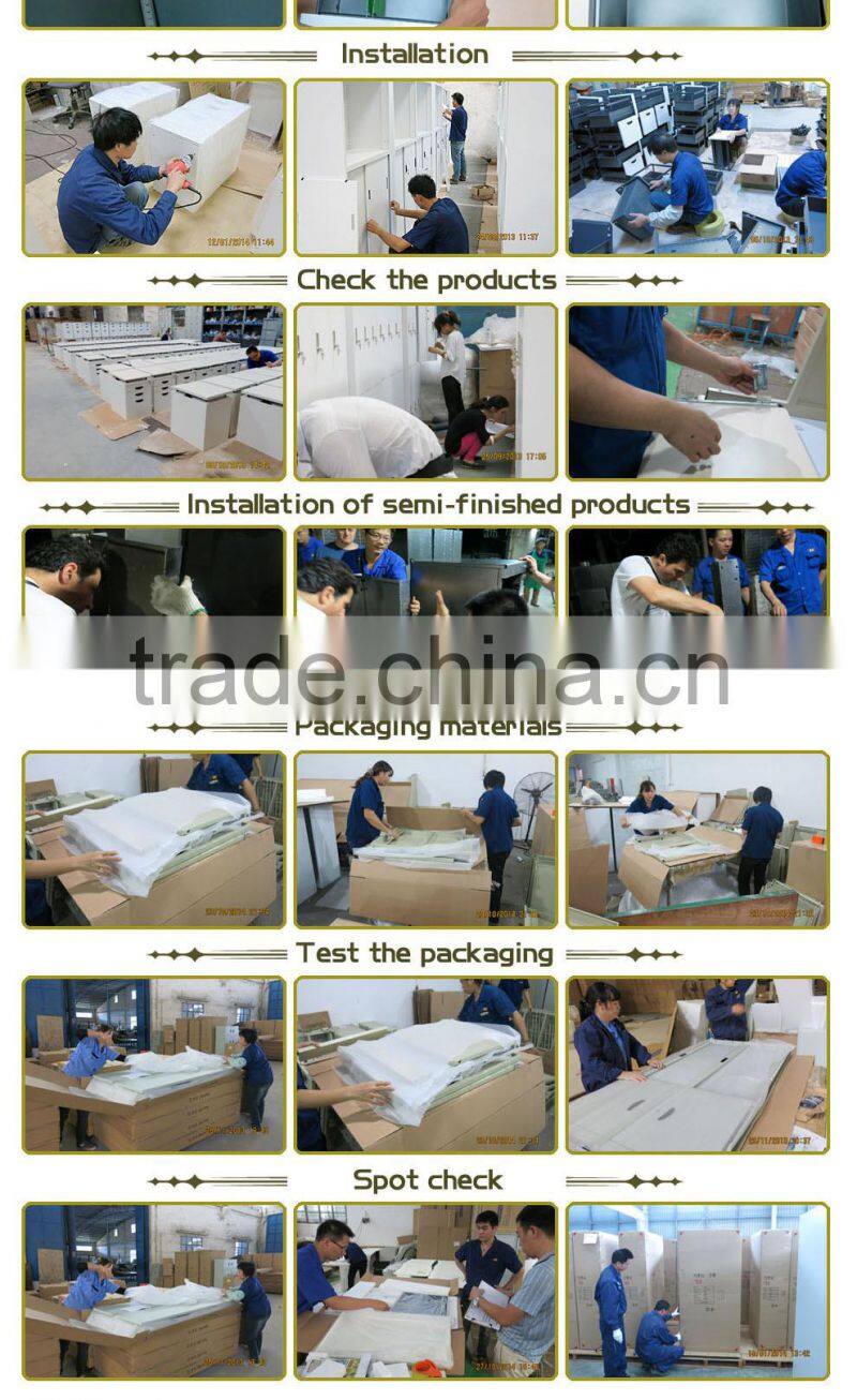 L-shape modern office table