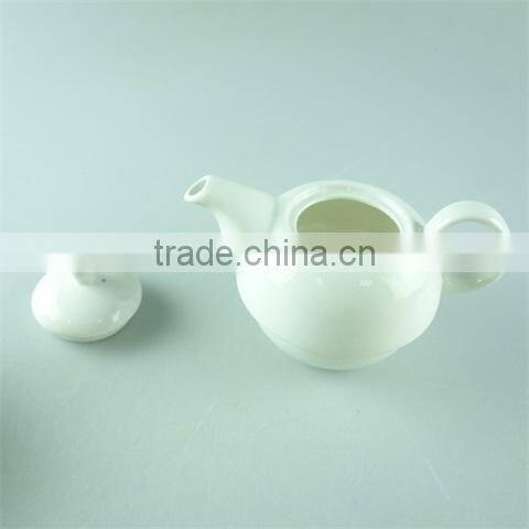 stock cheap white ceramic tea cup pot in one hot sale