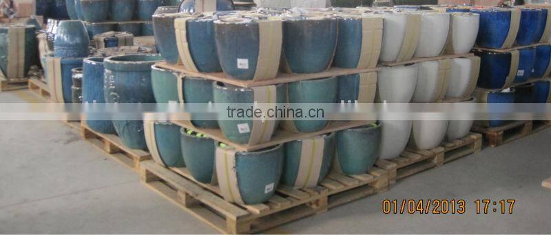 Vietnam Glazed Outdoor Pottery Flower Pot