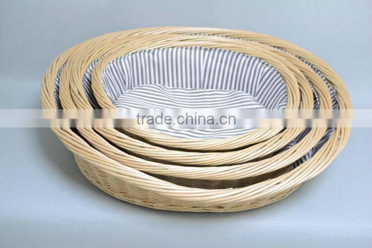 wicker basket for pets