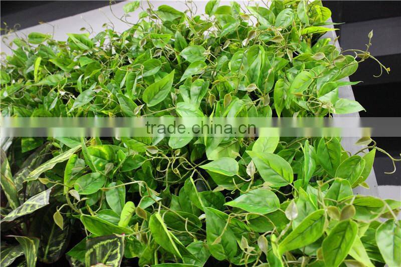 100*100*25cm Home garden decorative indoor vertical plastic Artificial Green Plant Walls ZWQ09 2110