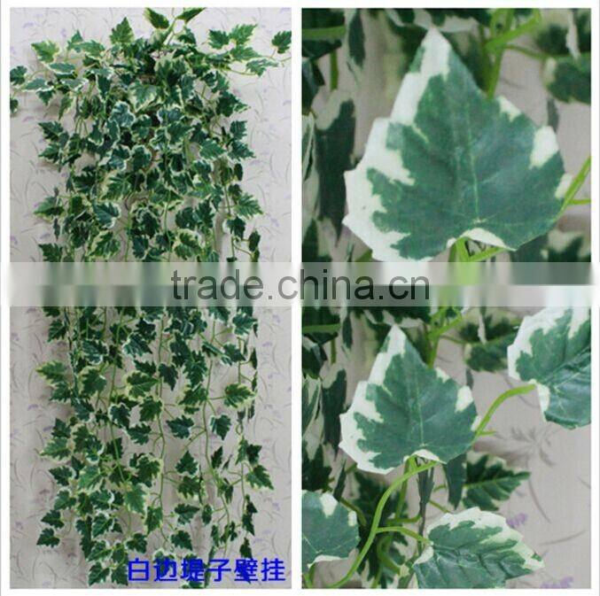 silk hanging vines for decoration,popular interior hanging plastic vines