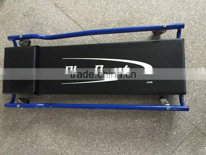 steel car repair creeper---4 wheels auto creeper