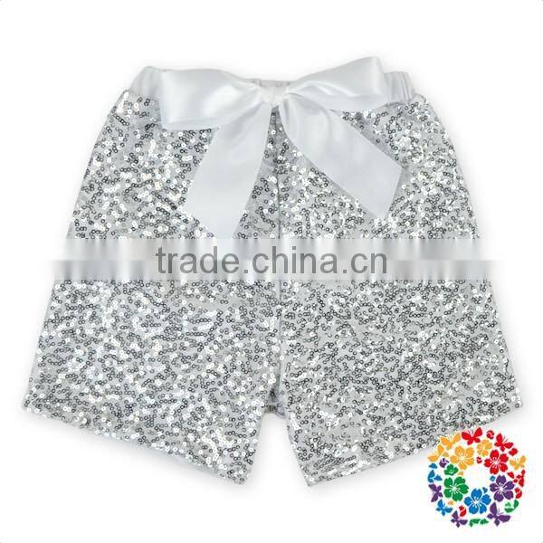 Girls Blue Sparkle Sequin girls birthday sequin shorts