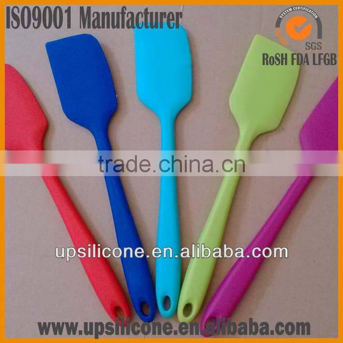 silicone spatula head with wooden/plastic/stainless steel handle