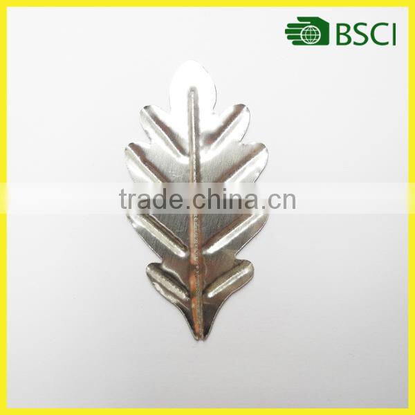 YS15B110 stamped metal leaves for home decoration or garden decoration