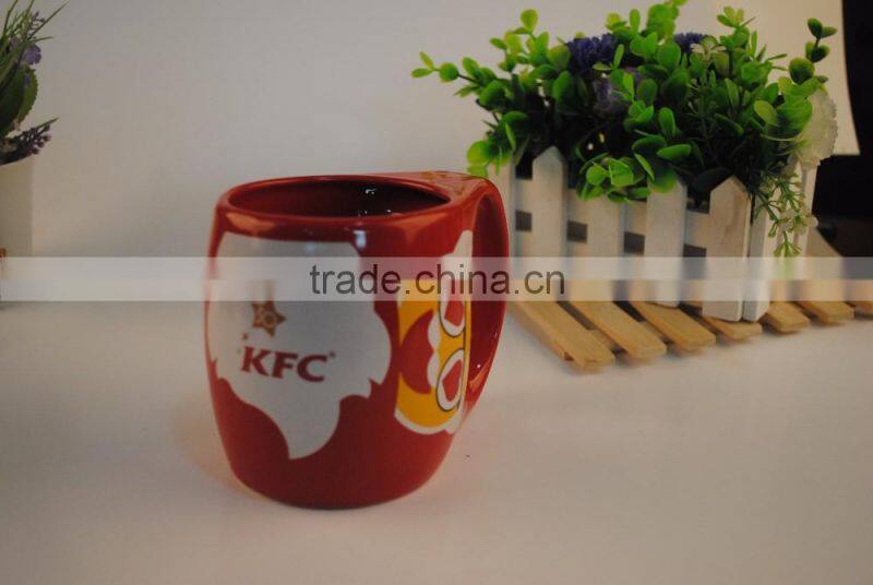 2017 Novelty Custom Magic Ceramic Mug KFC