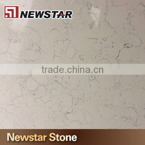 White engineered stone quartz price per square meter quartz