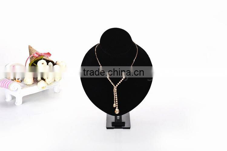 Plastic jewelry display neck stands for necklace