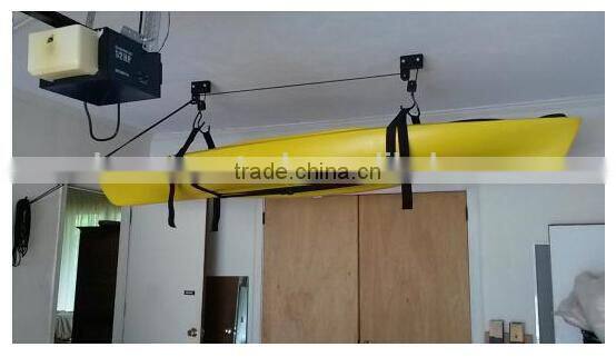 Heavy Duty Garage Utility Canoe, Kayak Bicycle Ceiling Lift Hoist Pulley Storage