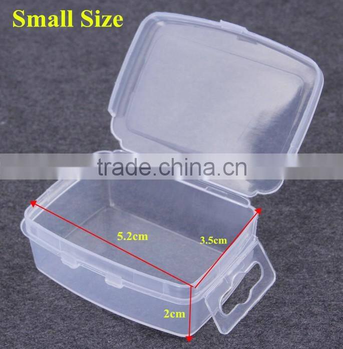 5cm Small PP Eco-friendly Plastic Storage Box Kids DIY Nail Art kits Box
