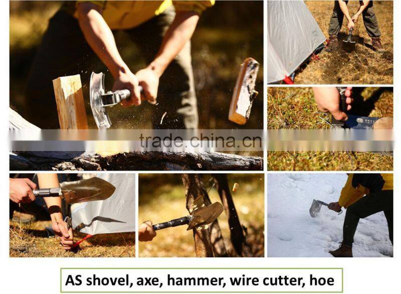 Auto Emergency Escape Tool Rescue Car Window Breaker Multifunction Shovel With More Than 20 Functions