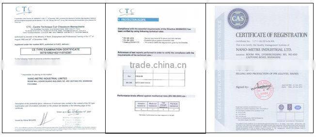 NMSAFETY NEW nitrile glove high impact resistant tpr glove