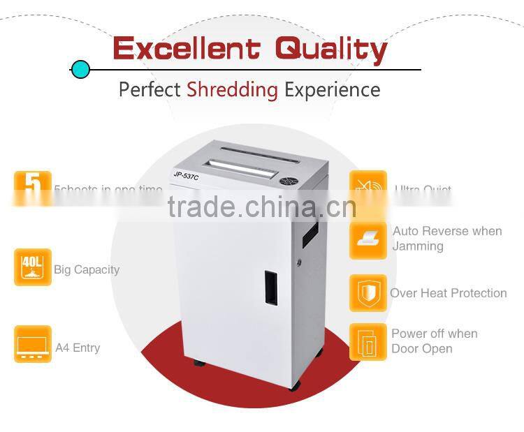 JP-537C High Secuity paper shredder 1X2mm DIN-7 JP-537C