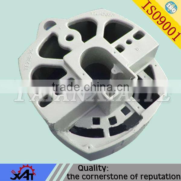 2014 Hot sale ductile cast iron CNC machined/assemble shaft housing castings