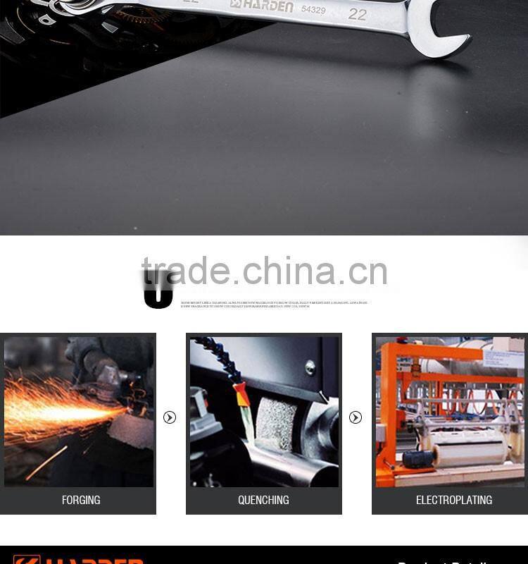 Professional 21X22-22mm Ratchet Combination Spanner