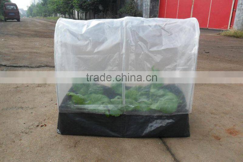 Popular environmental plastic transparent small garden greenhouses