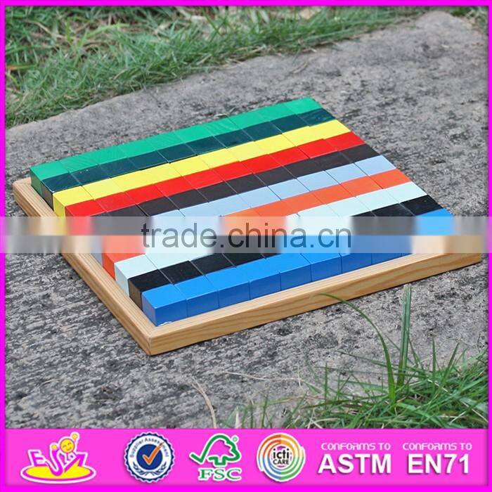 2016 new design 100 pieces arrange blocks children classic wooden toys W14A181