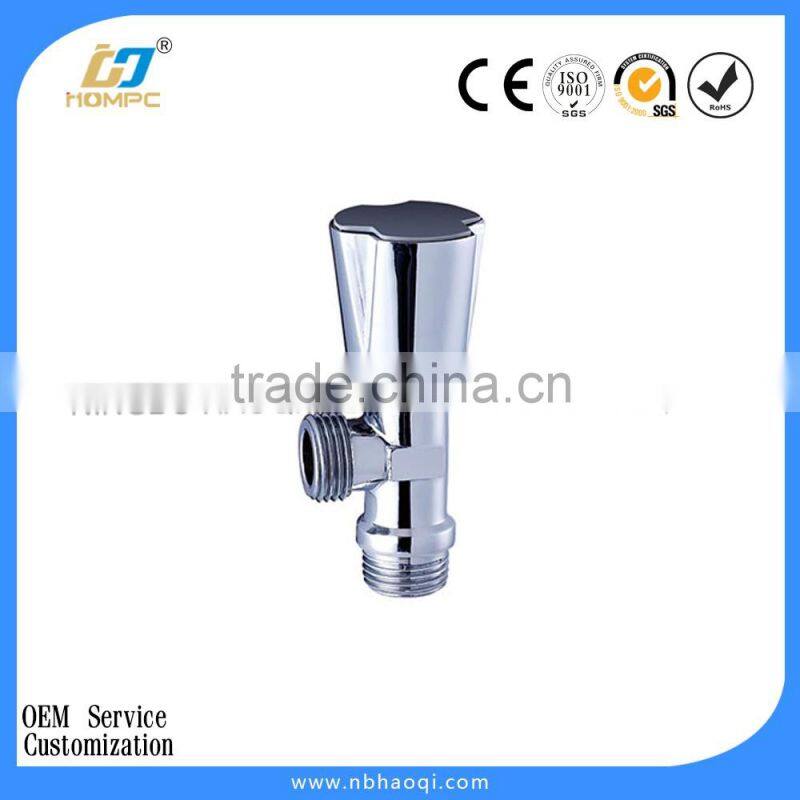 Polished stop valve water pipe