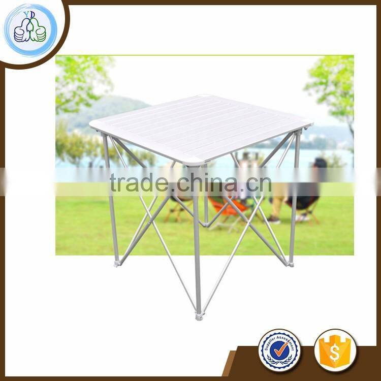 2016 New outdoor folding desk premium camping aluminum folding table