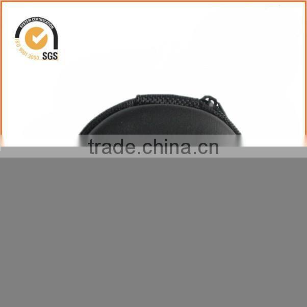 1102 dongguan new design protective fashion earphone case with rubber zipper