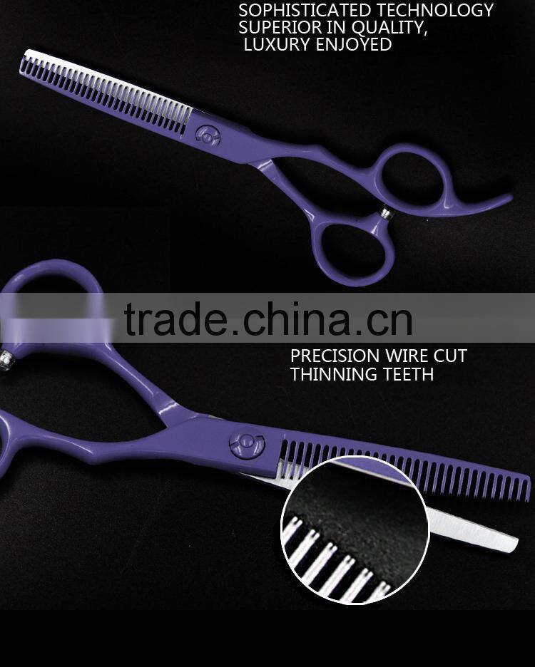 Professional Hair scissors set with teflon coating barber scissors kit