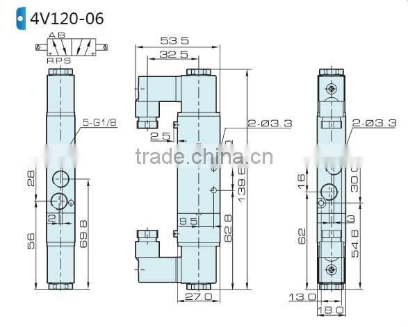 4V100 delphi control valve with high quality