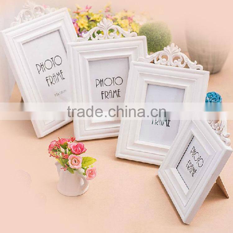 Picture Photo Frame/ White Wooden Photo Picture Frame