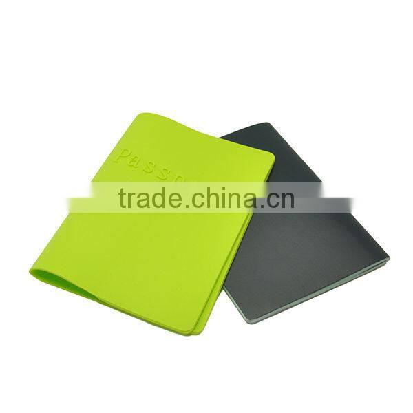 OEM factory silicone passport cover from Shenzhen