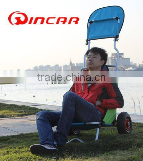 Folding canvas Kayak Trolley, beach cart