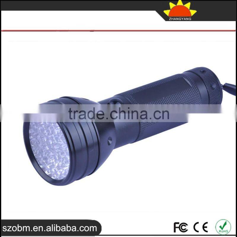 Wholesale OEM 51 LED 395nm - 400nm UV Purple Light LED Flashlight Torch