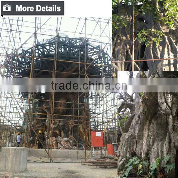 Natural look artificial banyan tree outdoor 20 meter high banyan ficus tree