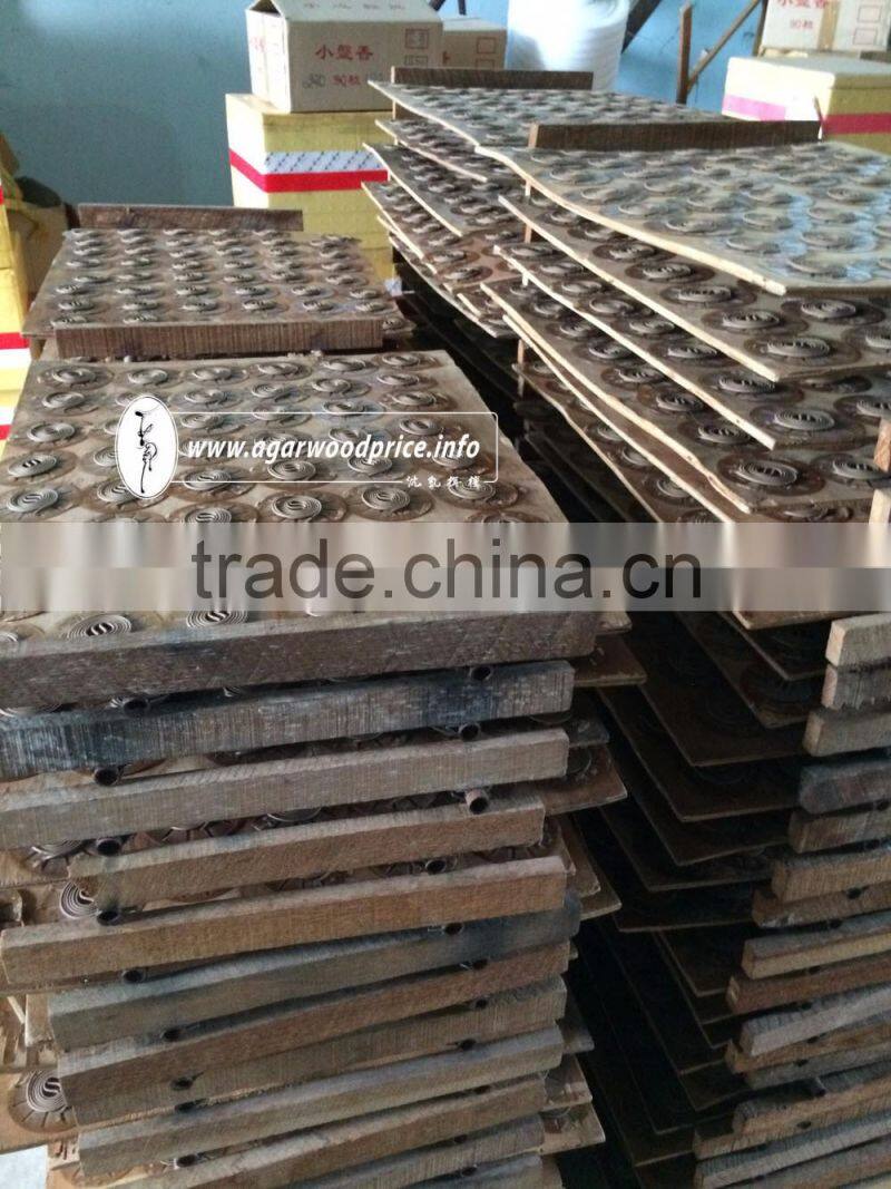 Agarwood incense coils - When burning, it has a sweet and mild scent