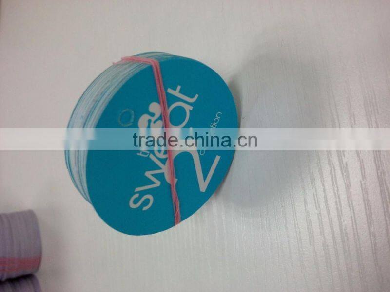 2016 Custom high quality kraft paper Hang Tags Swing Tags with competitive price