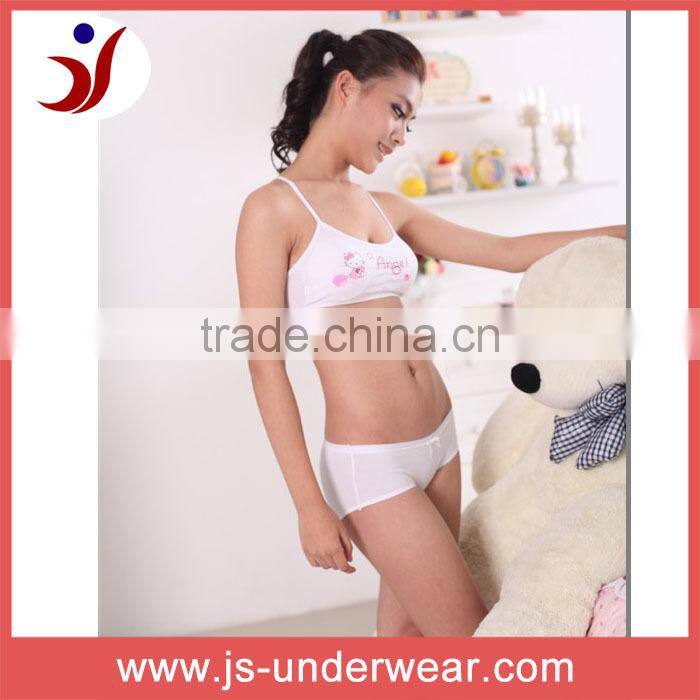 Teenage sexy full breast tube bra , teen girls hello kitty bra and panties set, teenage bra wholewale
