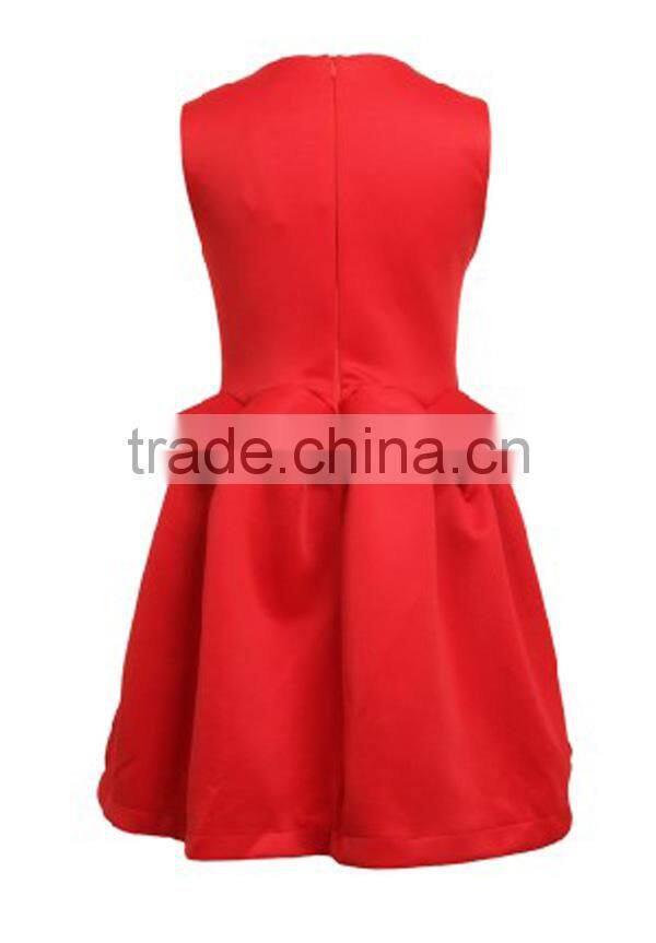 New designs high quality best price top fashion puffy style rockabilly dress