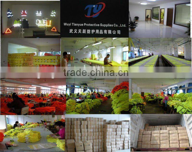 police designer safety vest reflective safety t-shirt for children