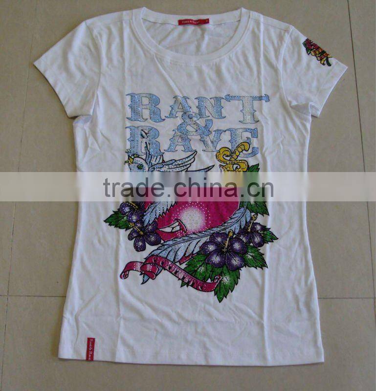 Cute Printed t-shirt, Blank cotton t-shirt,Promotional t-shirt, Round neck t-shirt