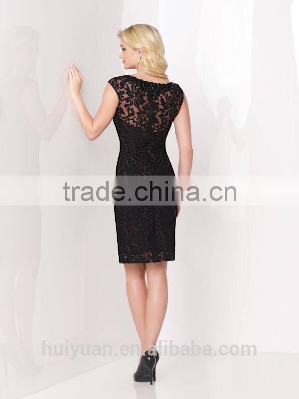 charming off shoulder knee lengrh lace dresses on sale