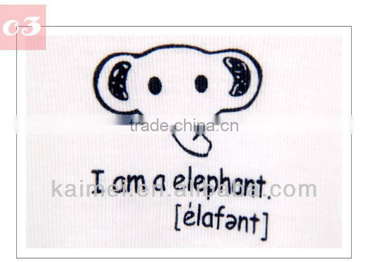 lovely animal printed 3d t-shirt