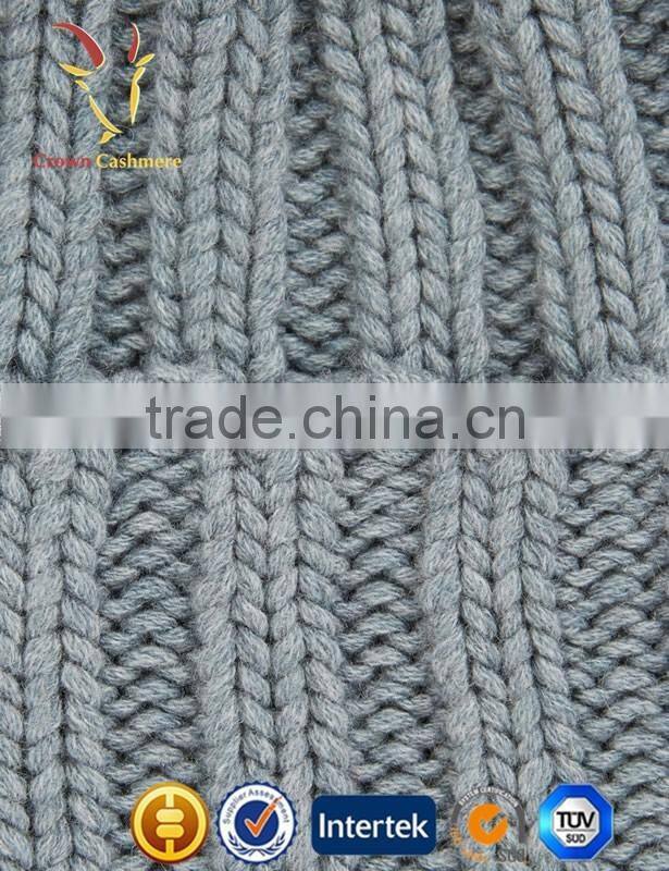 Winter Women Knit Hat,Women Cable Pom Pom Hat